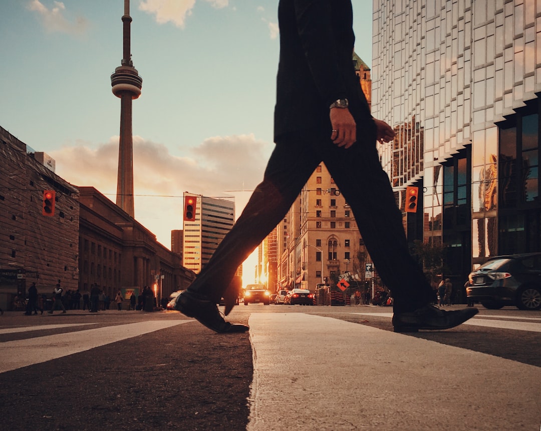 Toronto skyline with real estate development